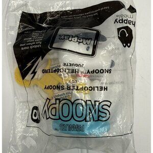 New McDonalds‎ 2018 Peanuts Helicopter Snoopy Toy #10 Happy Meal Toy Dog